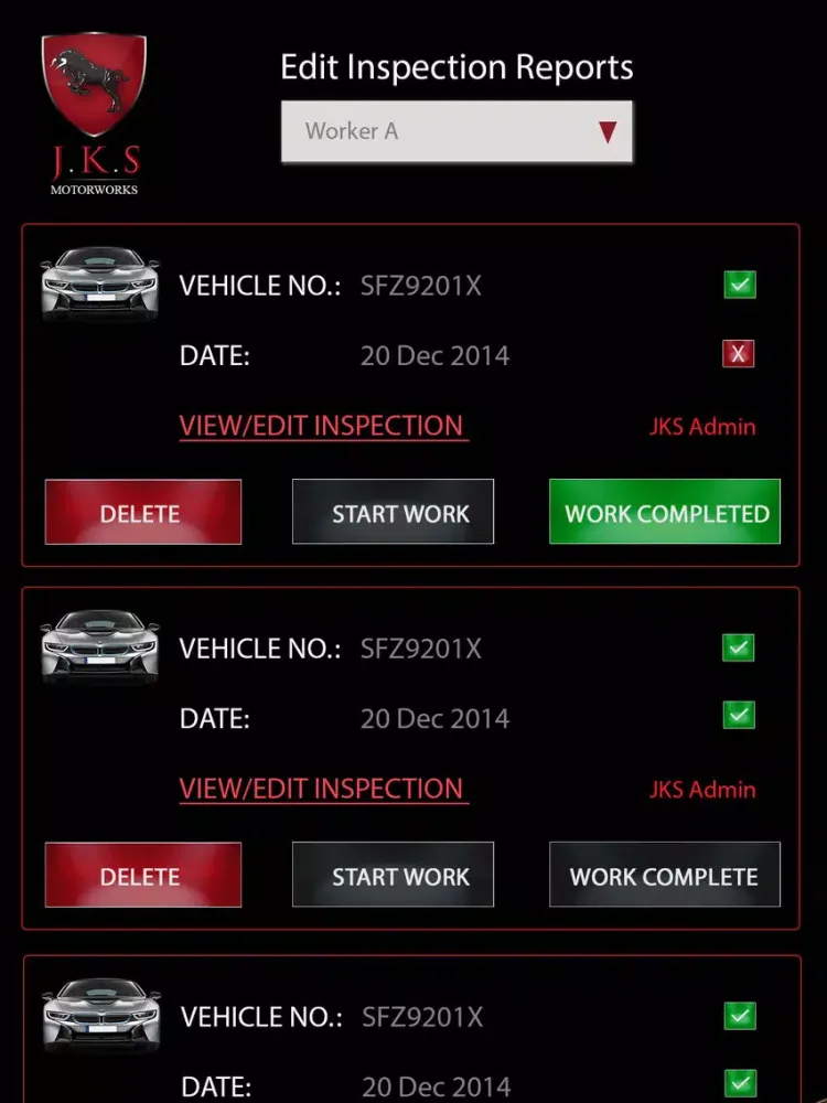 Скриншоты JKS Admin iPad 