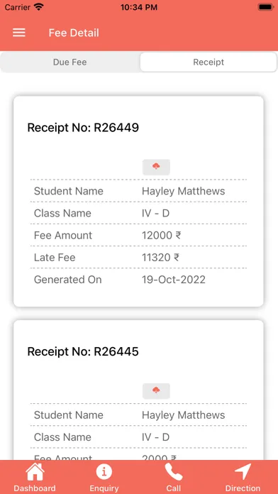 Screenshot di EduApp 3.0