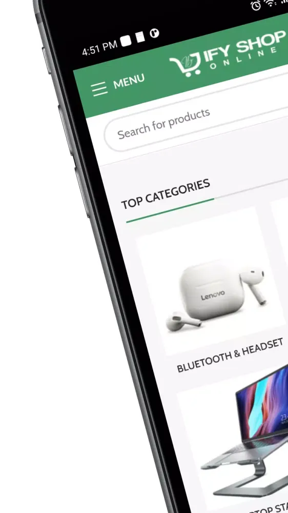 Скриншоты Ify Shop