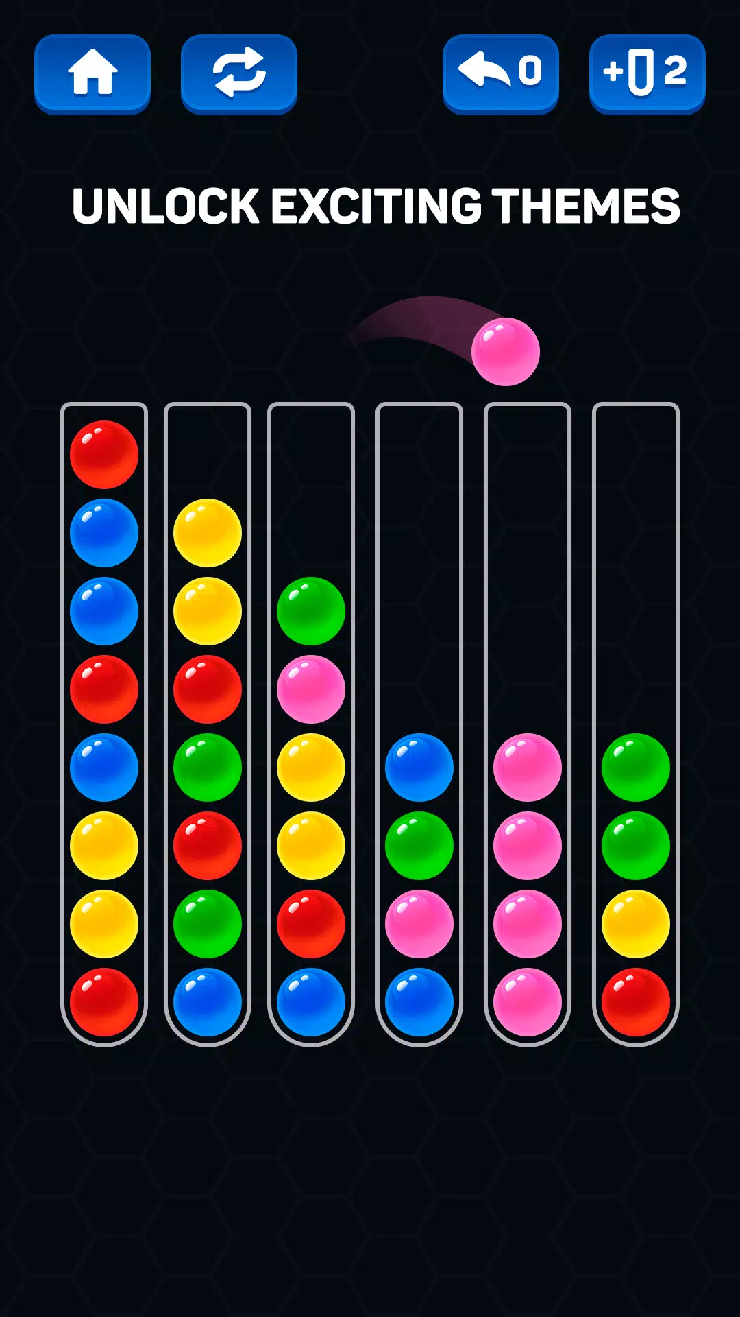 Ball Sort Color - Puzzle Game Screenshots
