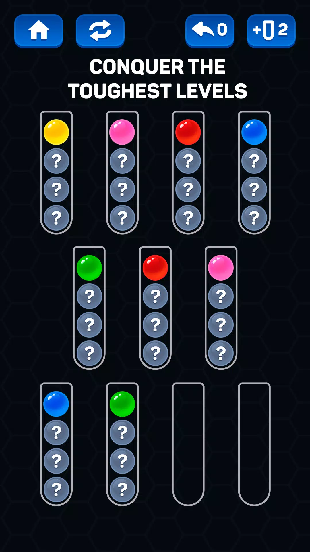 Ball Sort Color - Puzzle Game Screenshots