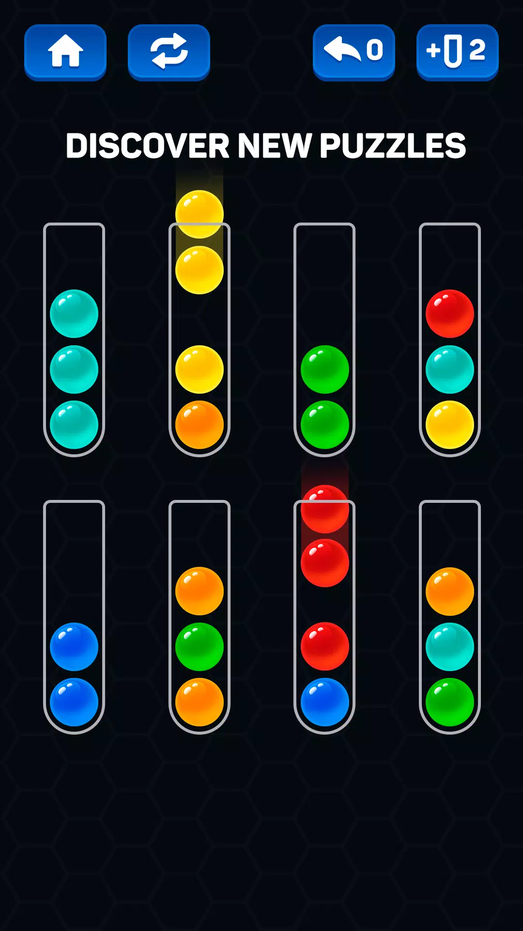 Ball Sort Color - Puzzle Game Screenshots