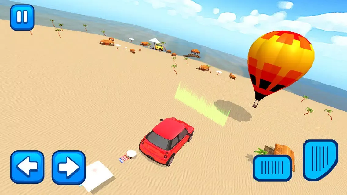 Скриншоты Beach Side Fun ! - Car Parking