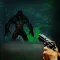 Hunter vs bigfoot dark monster