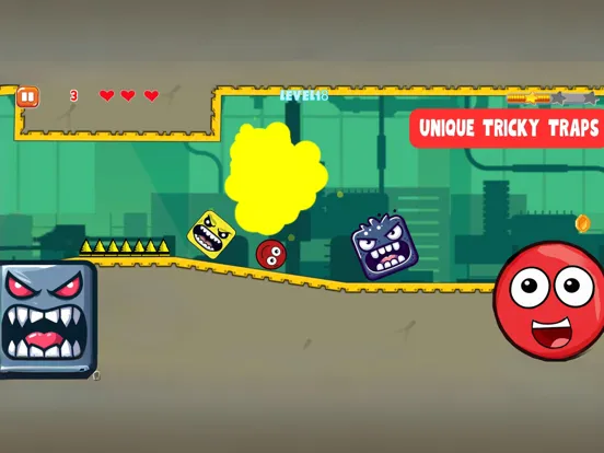 Plants Ball 5 - Red Ball Game iPad  স্ক্রিনশট