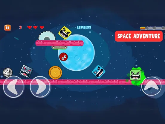 Plants Ball 5 - Red Ball Game iPad  স্ক্রিনশট