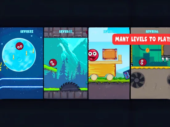 Plants Ball 5 - Red Ball Game iPad  স্ক্রিনশট