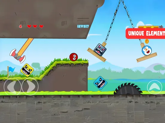 Plants Ball 5 - Red Ball Game iPad  স্ক্রিনশট