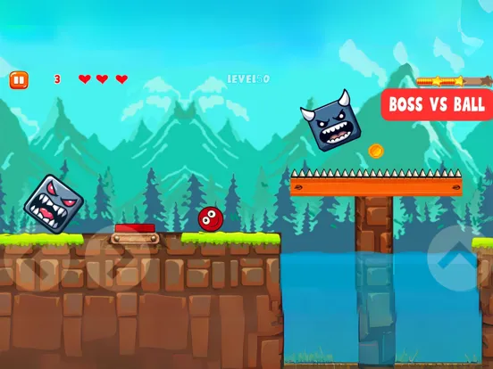 Plants Ball 5 - Red Ball Game iPad  স্ক্রিনশট