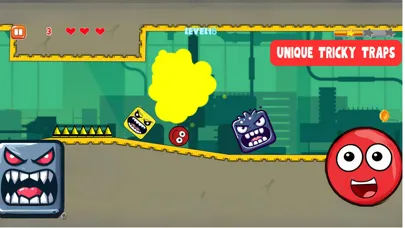 Plants Ball 5 - Red Ball Game স্ক্রিনশট