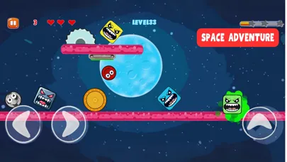 Plants Ball 5 - Red Ball Game স্ক্রিনশট