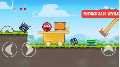 Plants Ball 5 - Red Ball Game স্ক্রিনশট