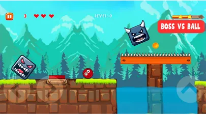Plants Ball 5 - Red Ball Game স্ক্রিনশট