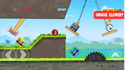 Plants Ball 5 - Red Ball Game স্ক্রিনশট
