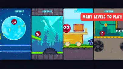 Plants Ball 5 - Red Ball Game স্ক্রিনশট