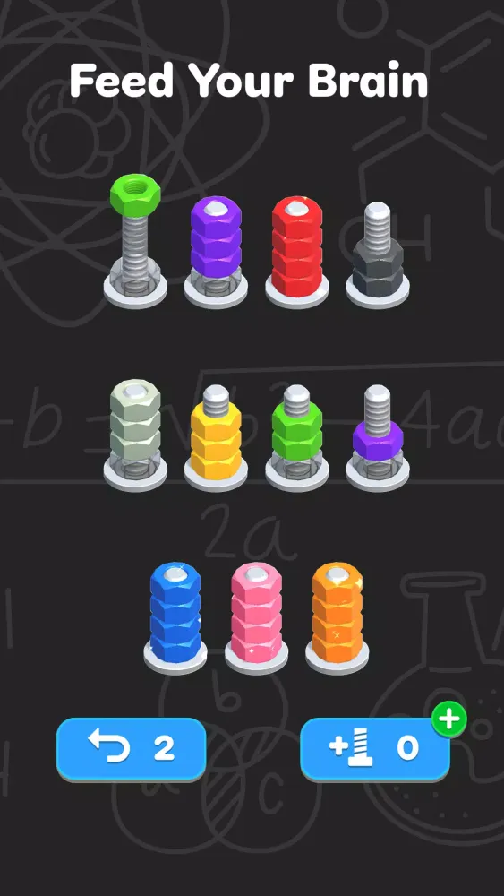 Nuts Sort - Color Sort Screenshots