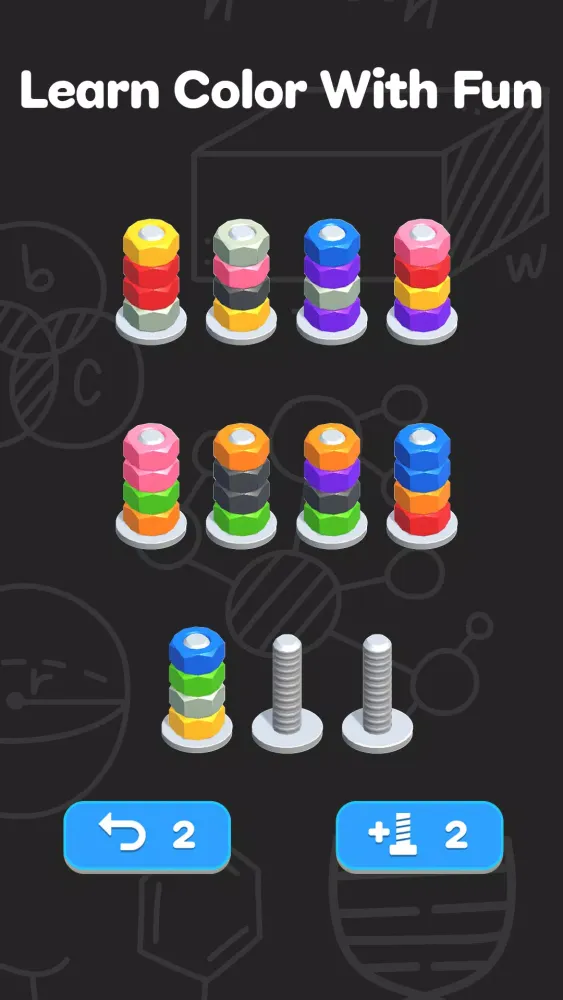 Nuts Sort - Color Sort Screenshots
