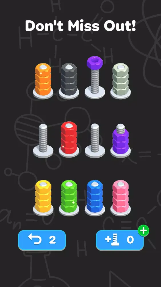 Nuts Sort - Color Sort Screenshots