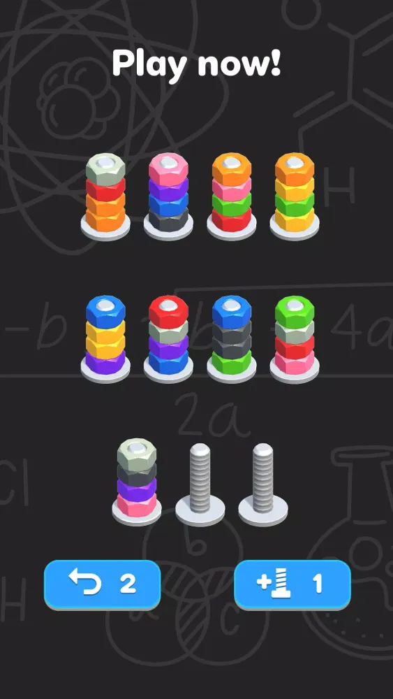 Nuts Sort - Color Sort Screenshots