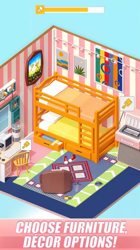 Home Decor Dream Life Game 3D Screenshots