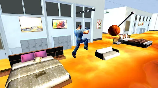 Tangkapan skrin The Floor is Lava Game