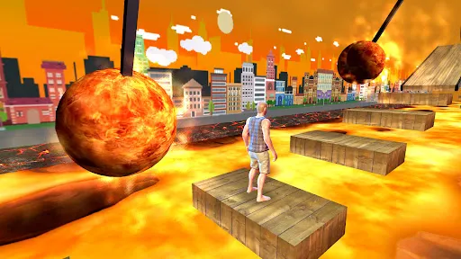 Tangkapan skrin The Floor is Lava Game