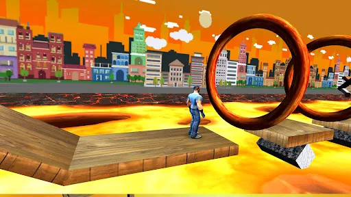 Tangkapan skrin The Floor is Lava Game