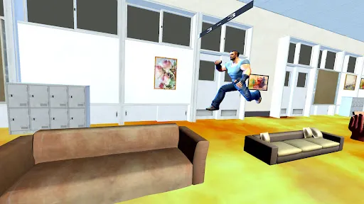 Tangkapan skrin The Floor is Lava Game
