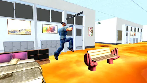 Tangkapan skrin The Floor is Lava Game