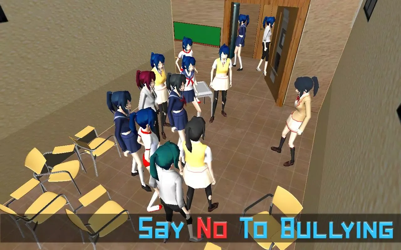 Tangkapan skrin High School Girl Simulation