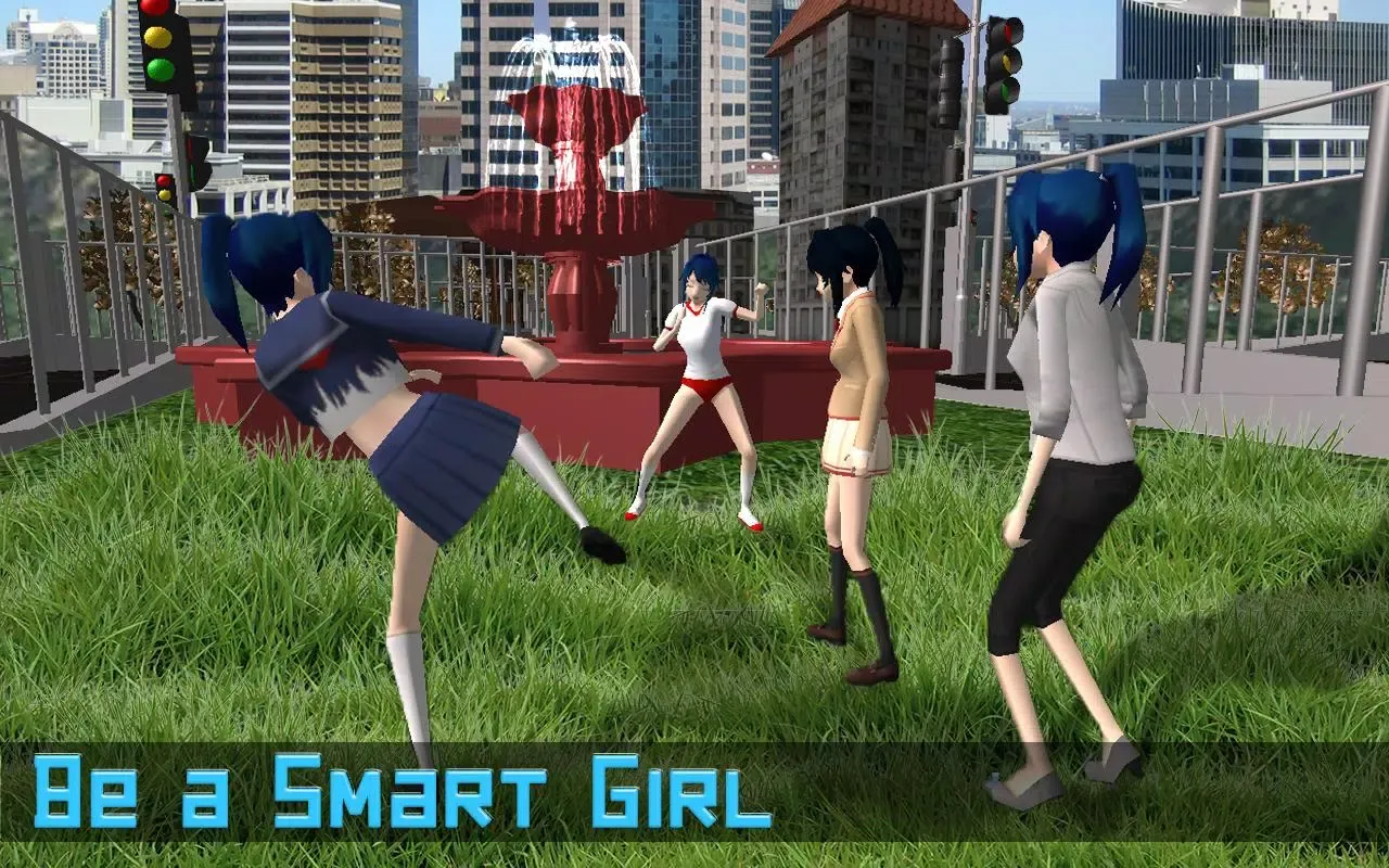 Tangkapan skrin High School Girl Simulation