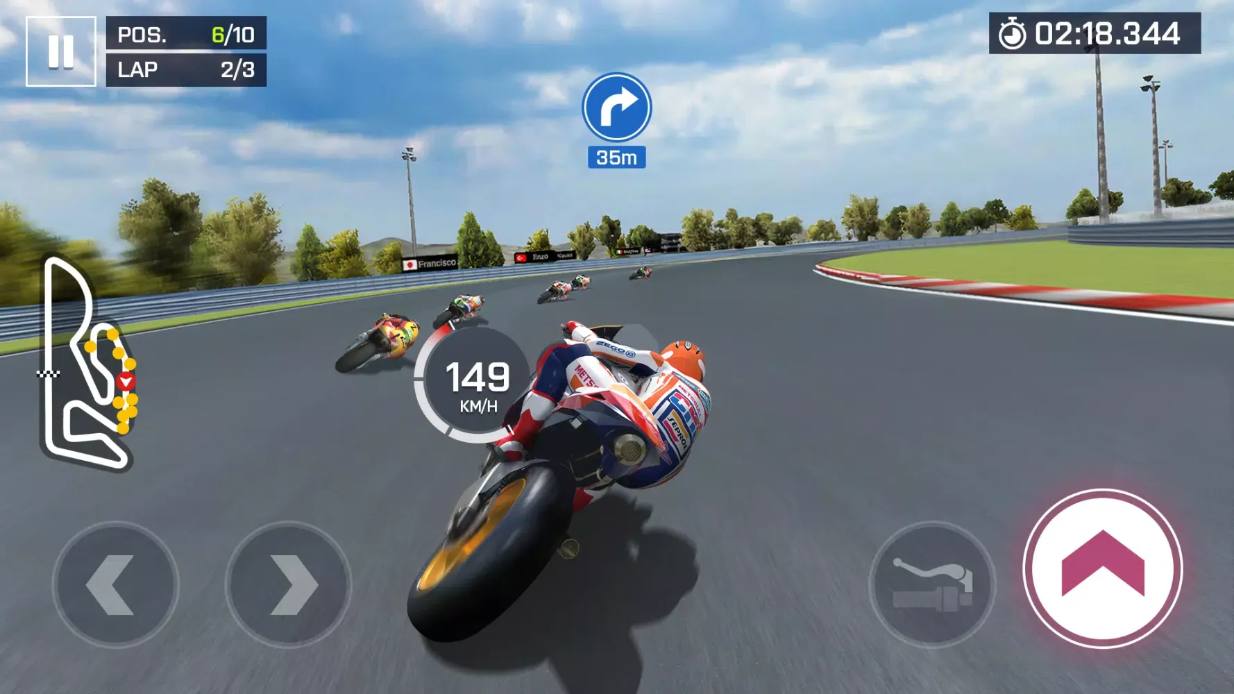 Moto Rider, Bike Racing Game Screenshots