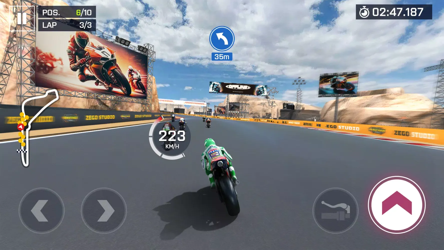 Moto Rider, Bike Racing Game Screenshots