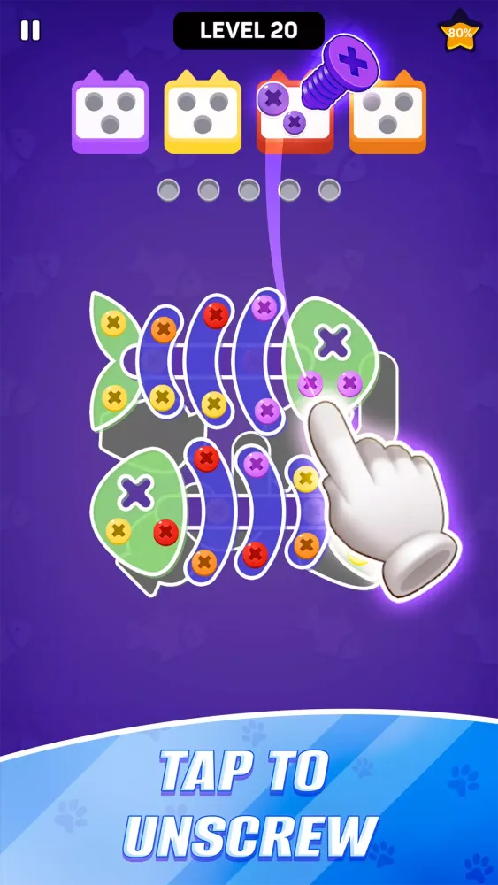 Screenshot di Screw Cat