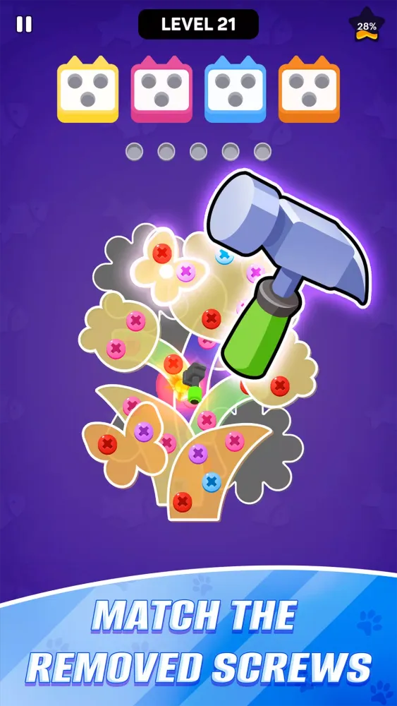 Screenshot di Screw Cat