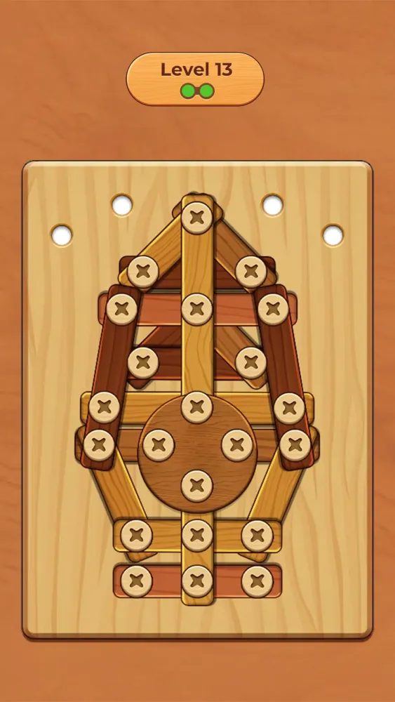 Wood Screw Puzzle Screenshots