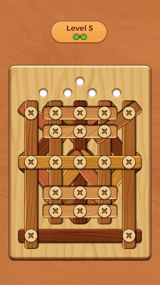 Wood Screw Puzzle Screenshots