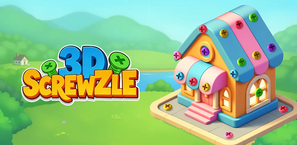 Screwzle 3D: Screw Sort