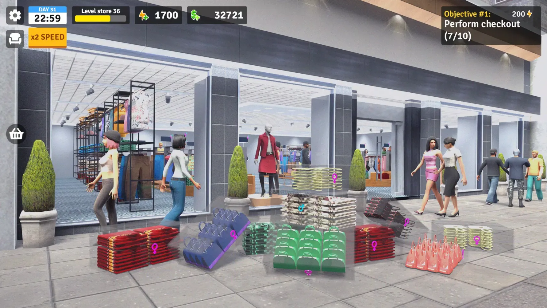 Capturas de tela do Clothing Store Simulator