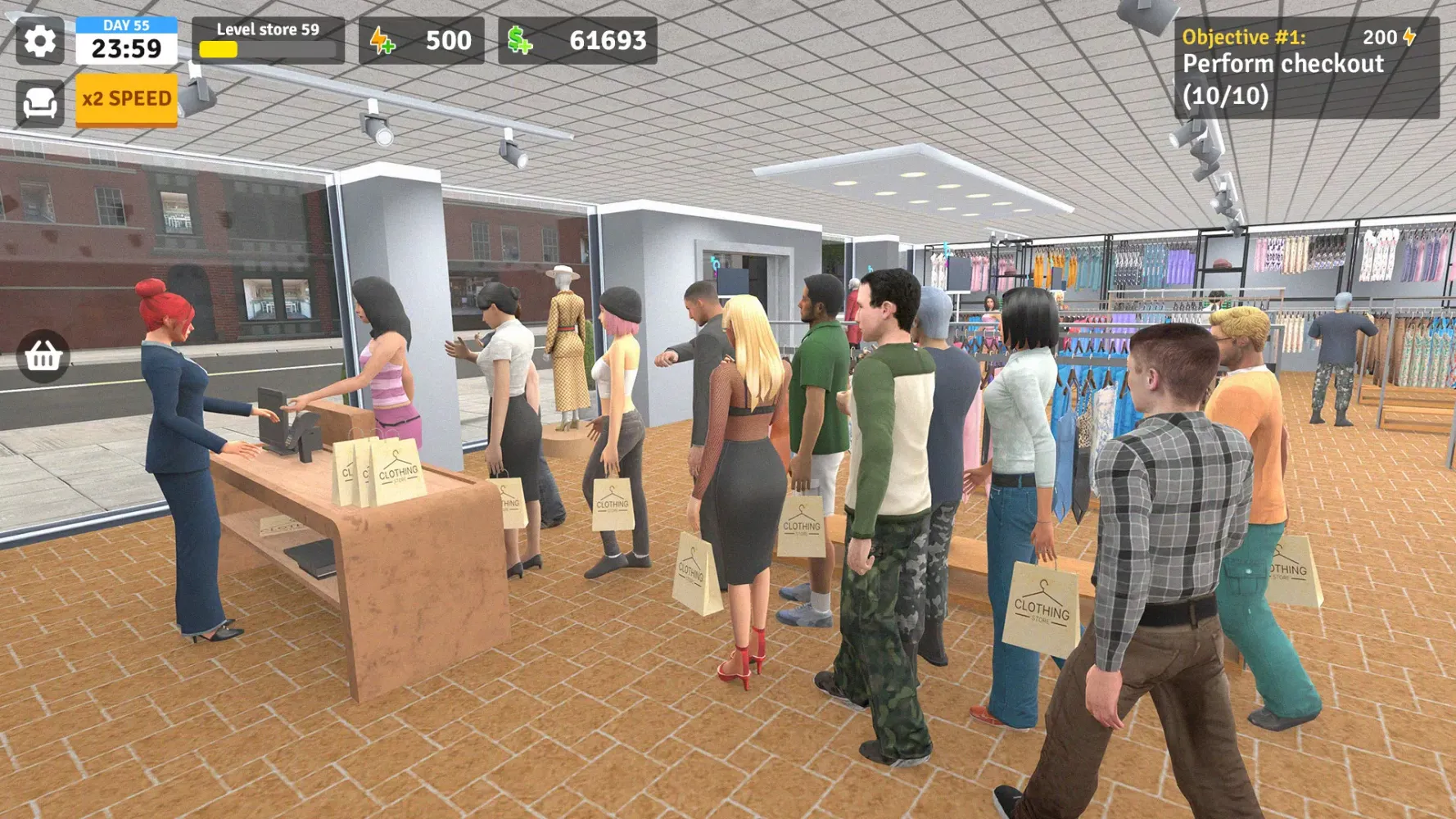 Capturas de tela do Clothing Store Simulator