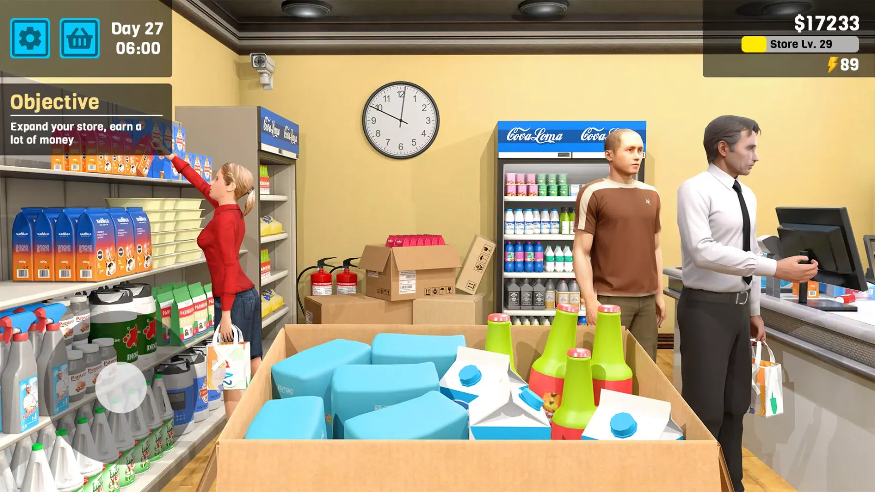 Manage Supermarket Simulator Screenshots