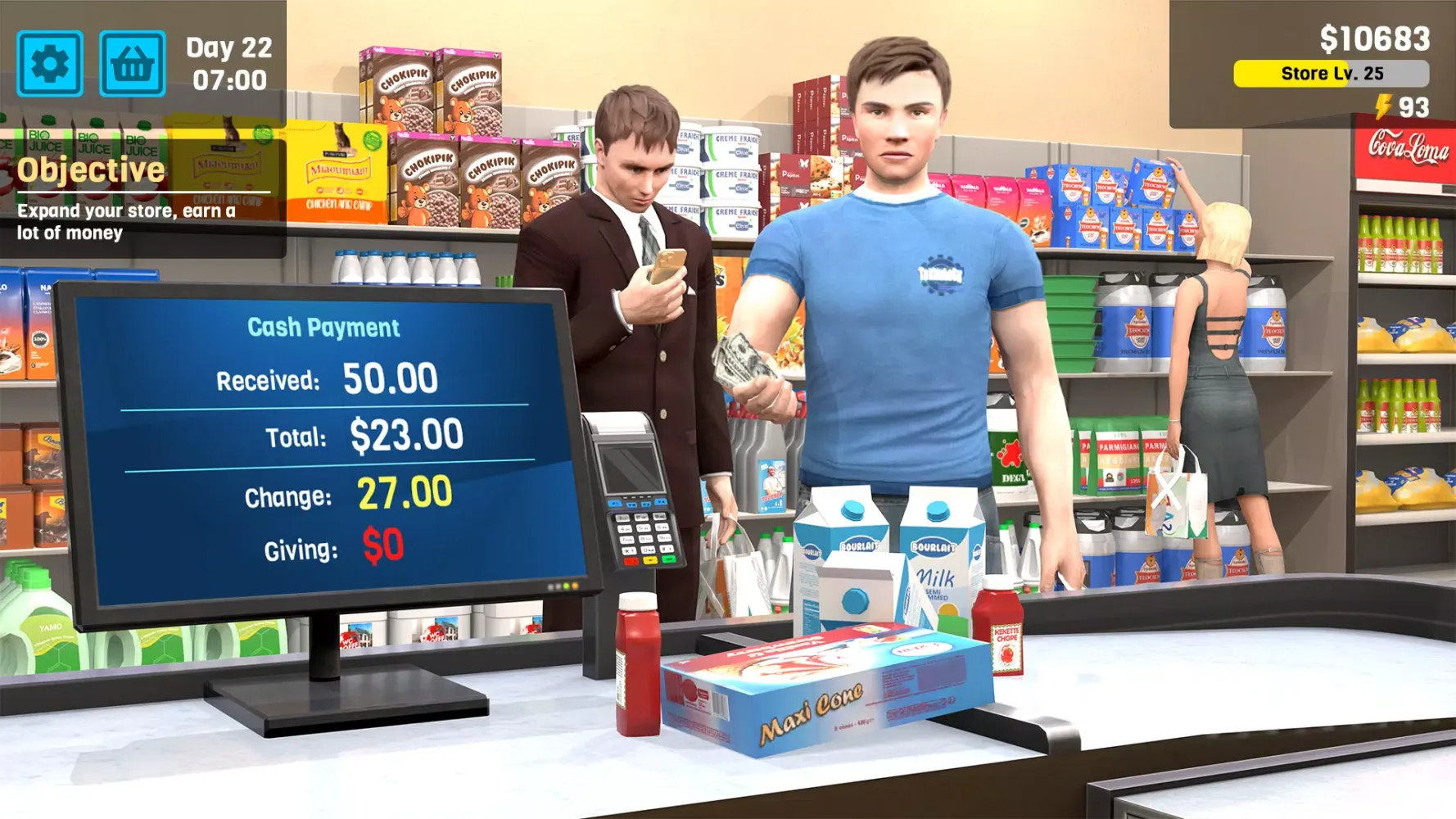 Manage Supermarket Simulator Screenshots