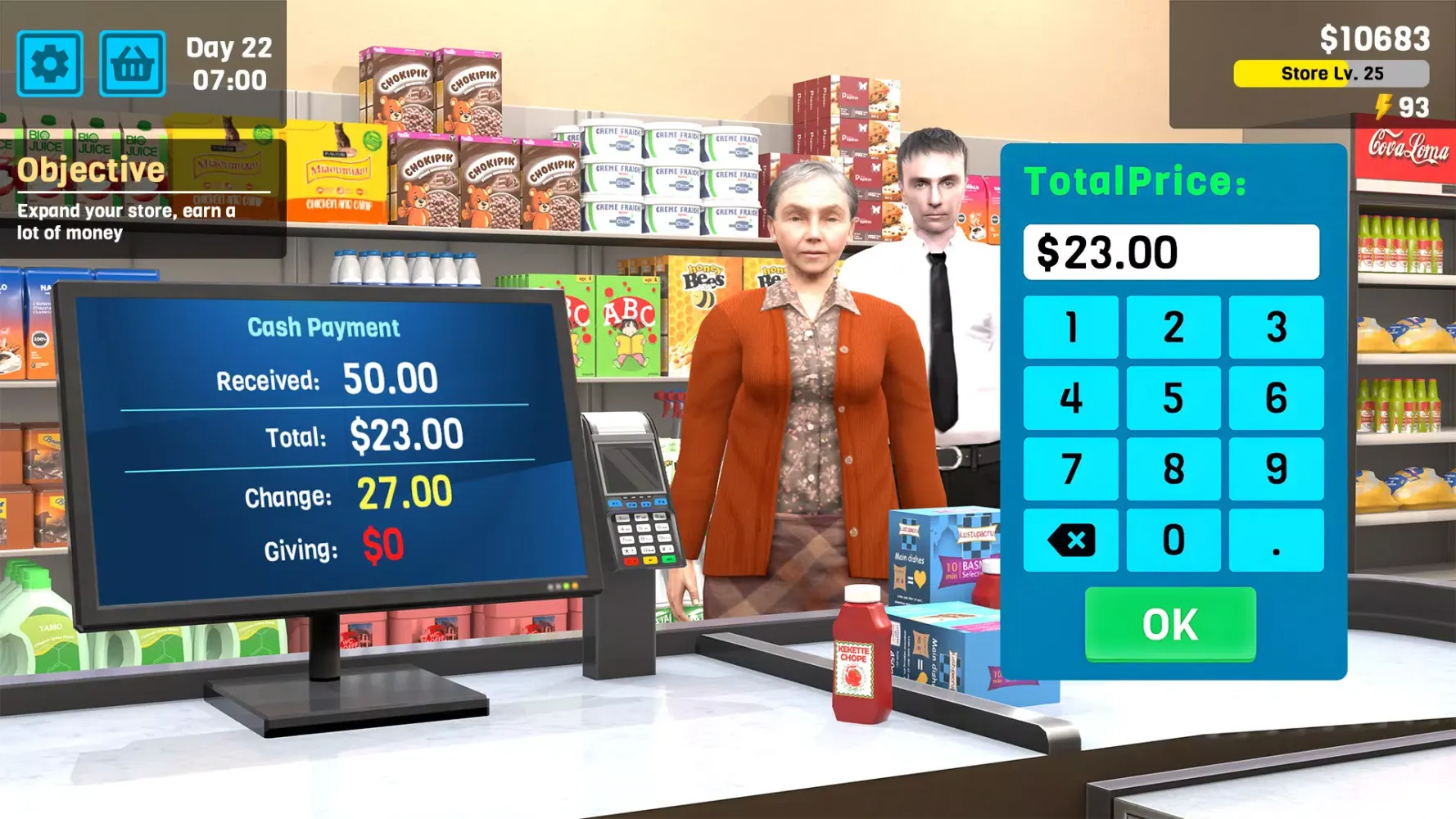 Manage Supermarket Simulator Screenshots