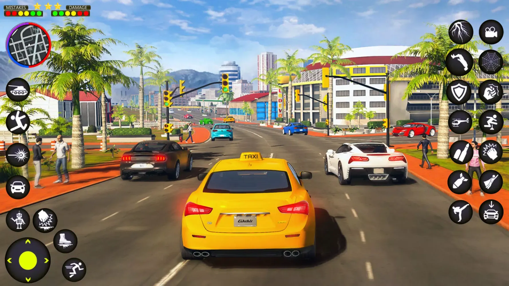 Taxi Driving: 3D Crazy Parking Screenshots