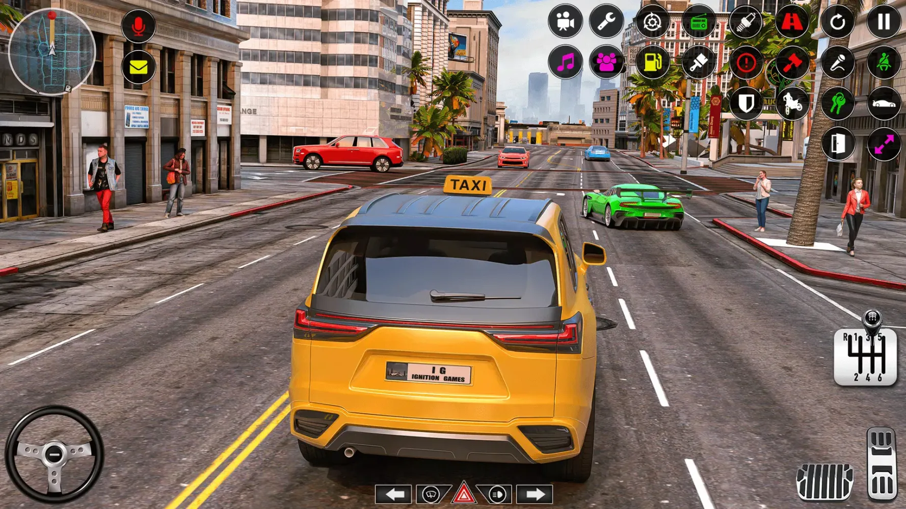 Tangkapan layar Taxi Simulator City Taxi Games