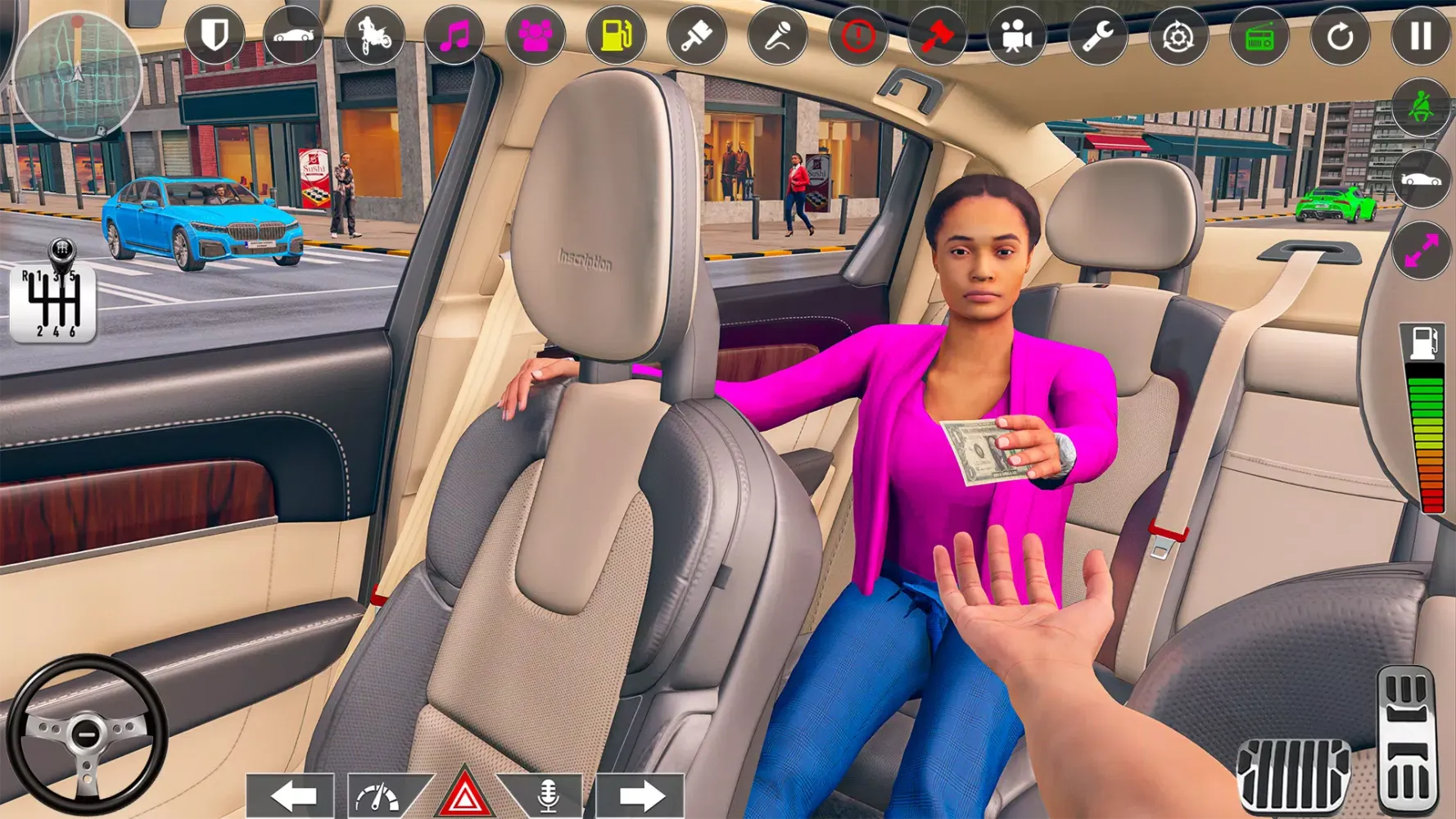 Tangkapan layar Taxi Simulator City Taxi Games