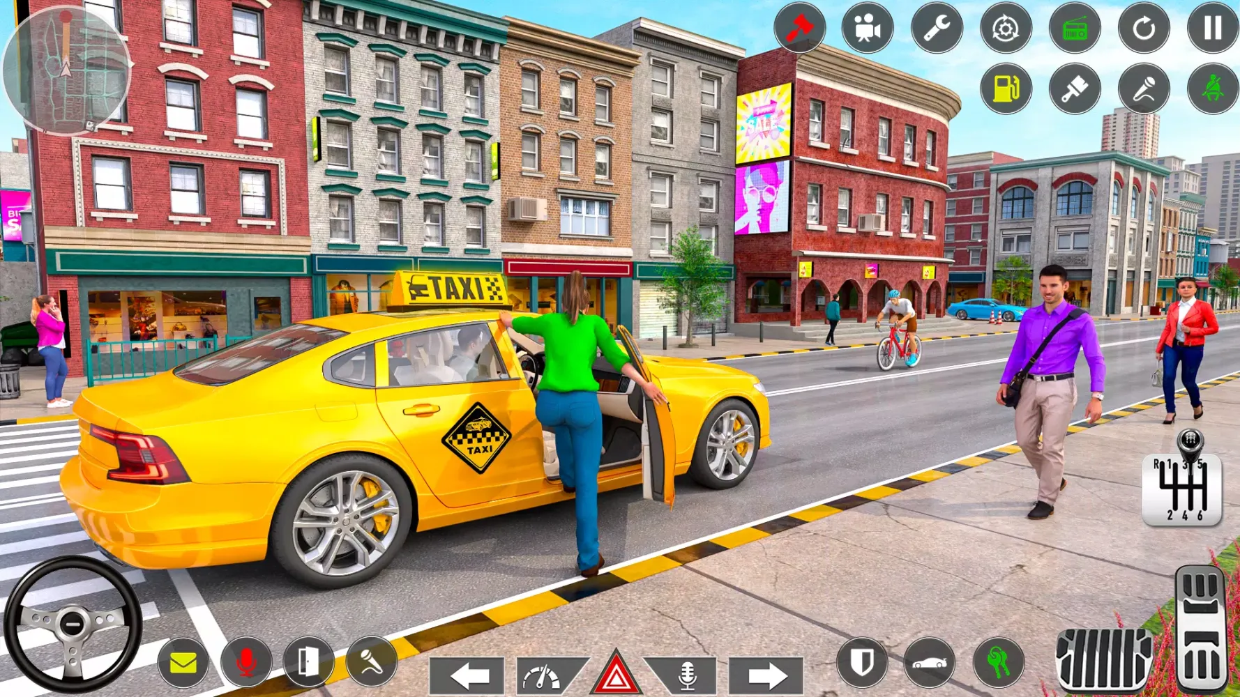 Tangkapan layar Taxi Simulator City Taxi Games