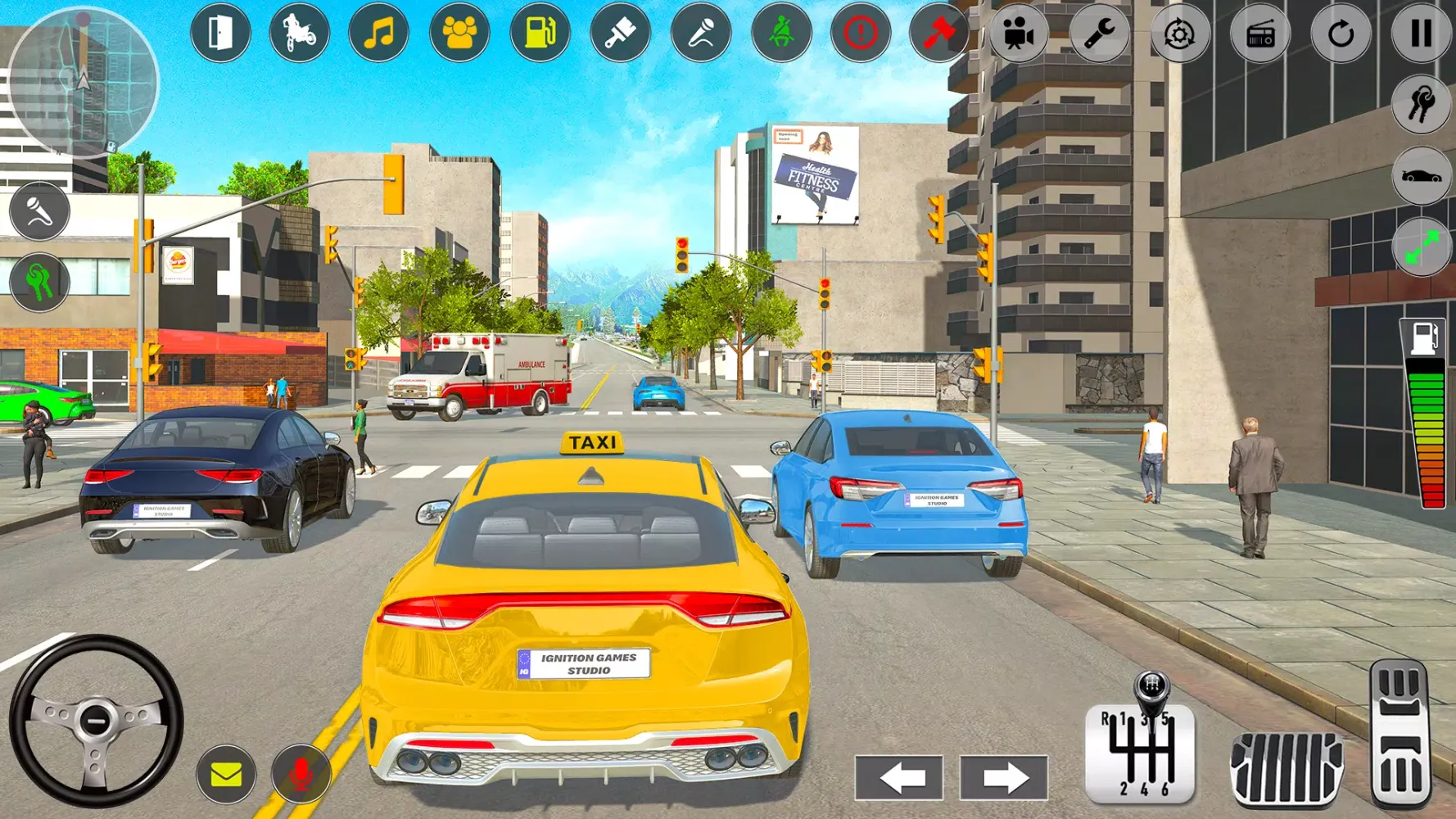 Tangkapan layar Taxi Simulator City Taxi Games
