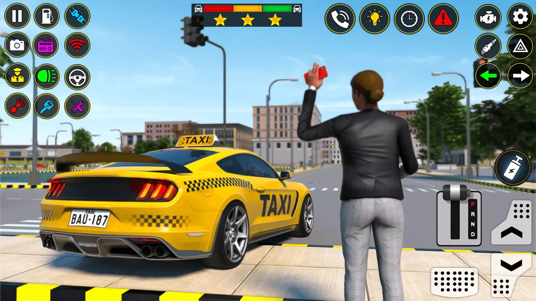 Tangkapan layar Taxi Simulator City Taxi Games
