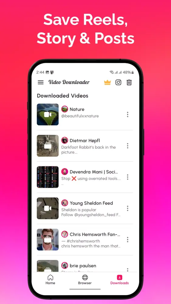 Video Downloader - Reels Saver Screenshots